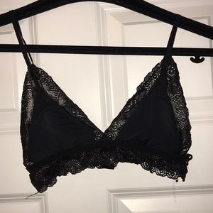 Black bralette